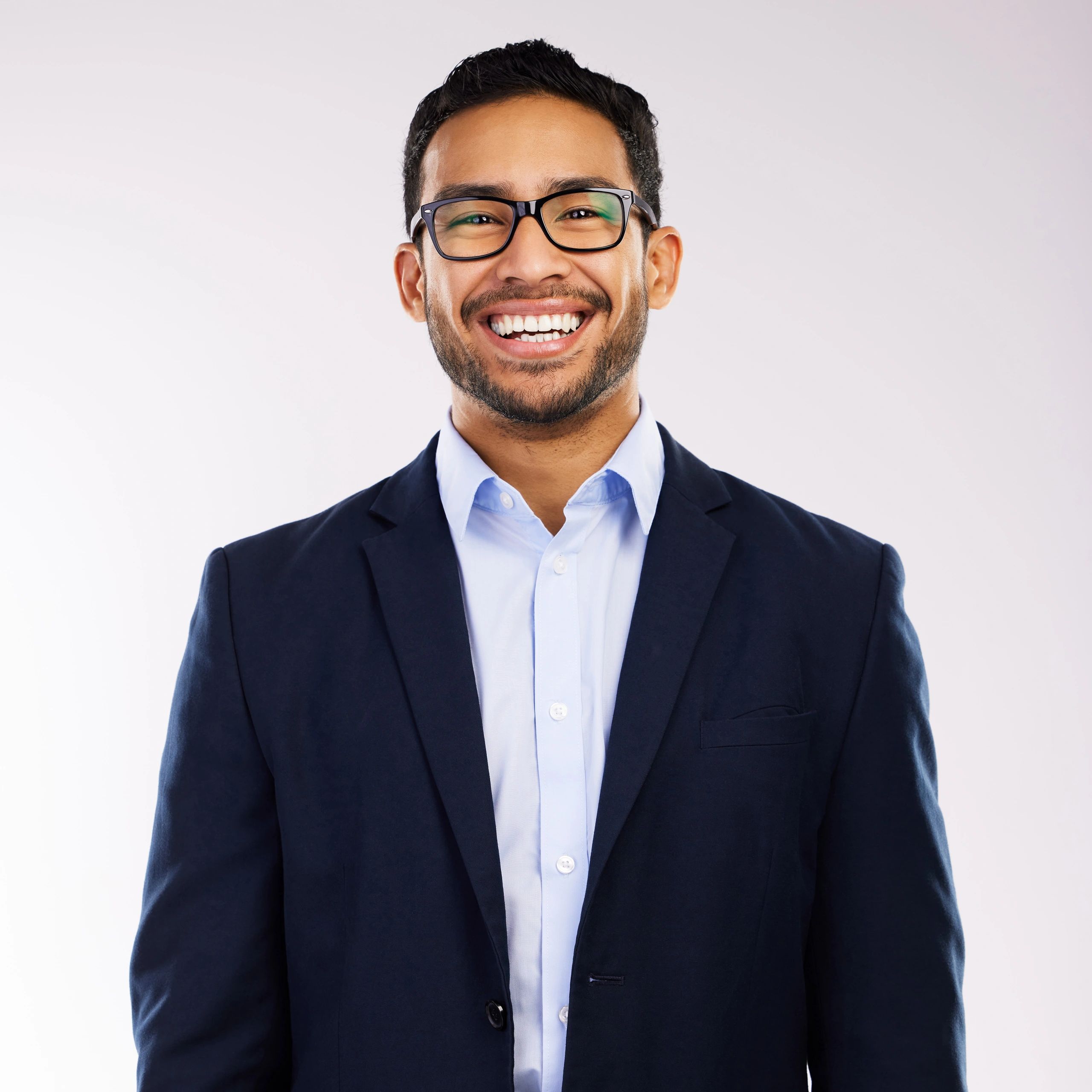 Professional headshot representing a client reference